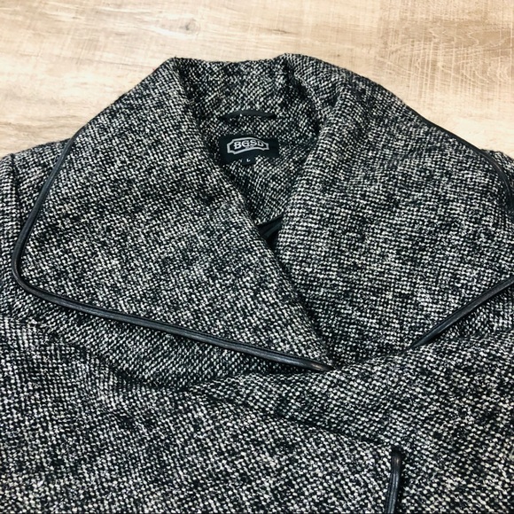 BGSD Black Sparkly Tie Coat - Picture 6 of 14